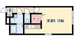 BRANCHE吹上 ワンルームの間取図画像