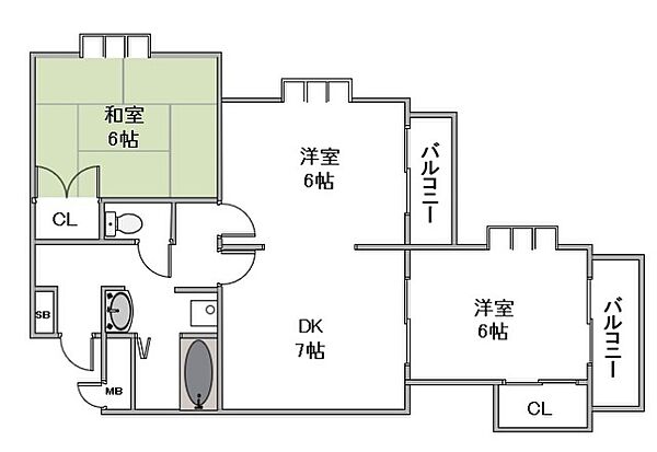 同じ建物の物件間取り写真 - ID:223029379453