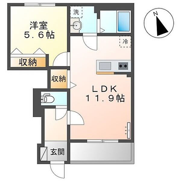 同じ建物の物件間取り写真 - ID:223032010043