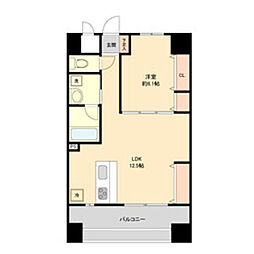 Starheights3 1LDKの間取図画像