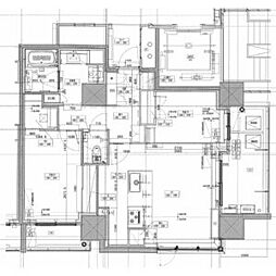 グランドメゾン名駅三丁目 2LDKの間取図画像