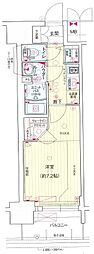 プレサンス名古屋グロウ 1Kの間取図画像