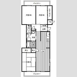 エステート池見 3LDKの間取図画像