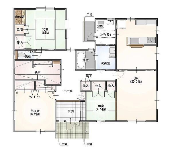 間取り：317000012897