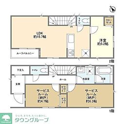 Ｋｏｌｅｔ尾山台南09 1SLDKの間取り