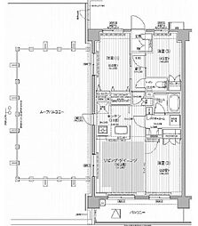 Ｎステージ東小金井 5階3LDKの間取り