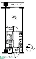 アステル壱番館荻窪 2LDKの間取図画像