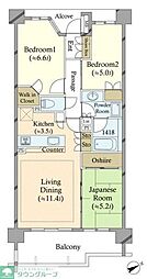 BELISTA千歳船橋 3LDKの間取図画像