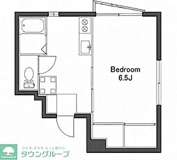 ロハス吉祥寺 1Kの間取図画像
