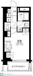 ダイナシティ高円寺 ワンルームの間取図画像