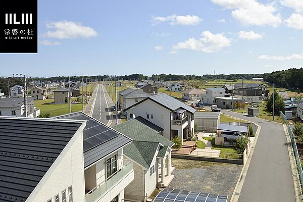現在約400世帯に選ばれている分譲地。世代格差の少ない住みやすさが魅力です