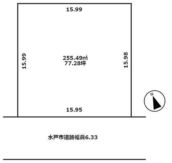 区画図：308000175585