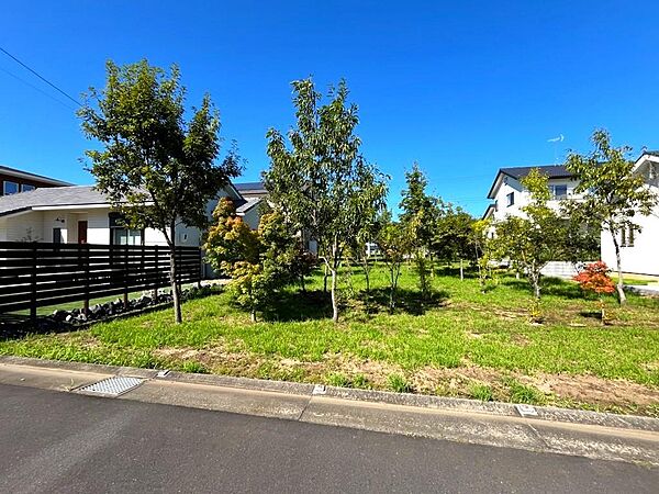 家と家の間にあえて緑地スペースを設けて火災の延焼などを防ぐようにしています