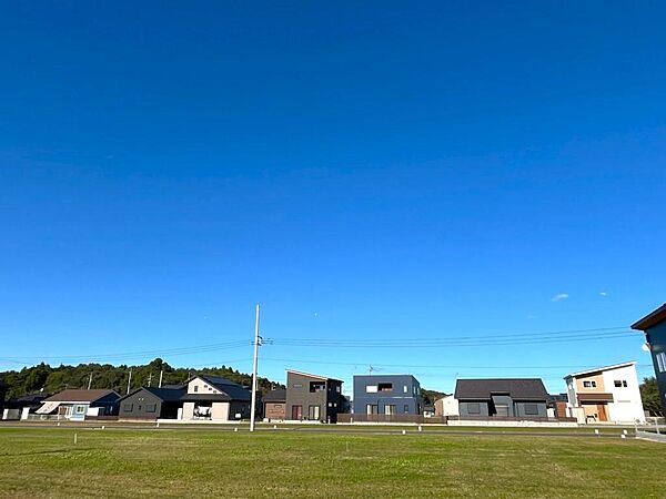 常磐の杜は高さ制限があるので目の前に高い建物が建つ心配がありません