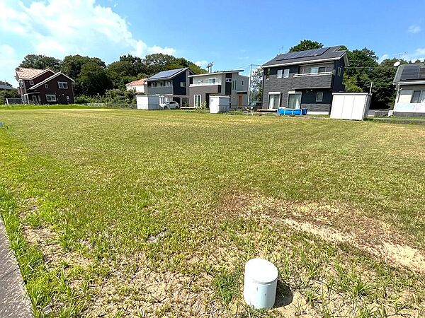 常磐の杜は宅地内に上下水道、コミュニティガス、雨水排水管が引込み整備されています