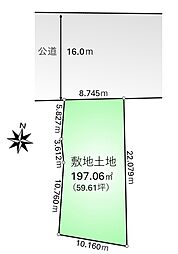 青梅市東青梅6丁目 売地(更地渡し)