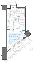 ズーム新宿御苑前（ZOOM新宿御苑前） 404 ｜ 東京都新宿区新宿１丁目26-11（賃貸マンション1LDK・4階・30.67㎡） その2