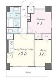カサ・フェリーチェ 7階1SLDKの間取り