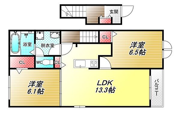 同じ建物の物件間取り写真 - ID:227082026988