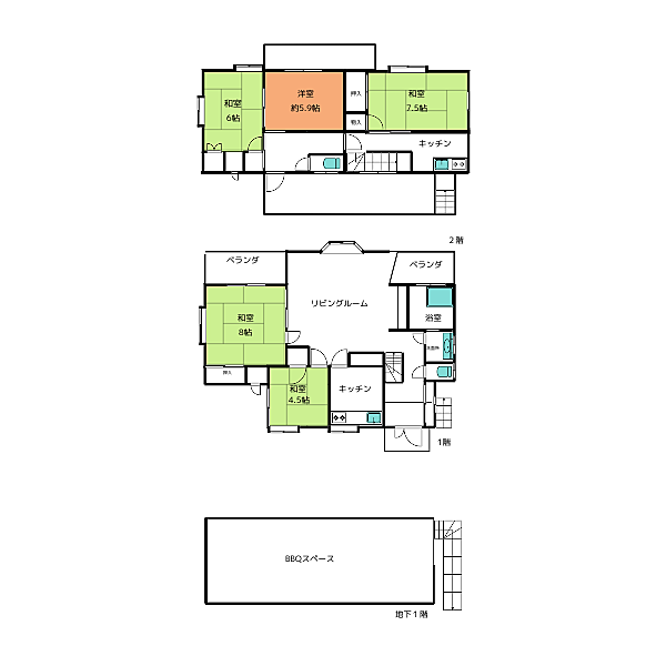 間取り：322000576594