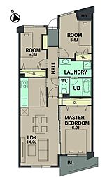 間取図画像 3LDK