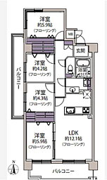 間取図画像 4LDK