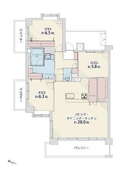 間取り図です☆