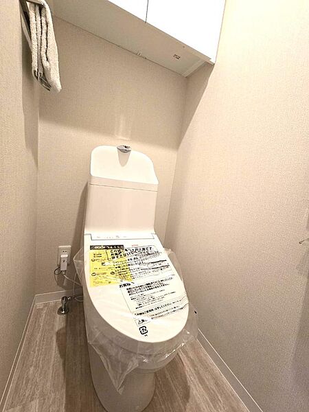 毎日快適に使える、落ち着きある上質なトイレスペース。