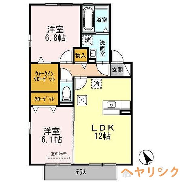 同じ建物の物件間取り写真 - ID:223031901783