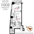日本橋三越前Amflat10階17.5万円