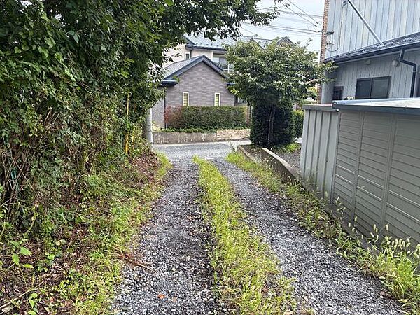 南側道路(町道：幅員2.5m)