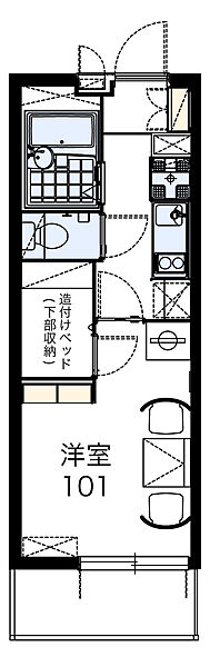 同じ建物の物件間取り写真 - ID:227075348331