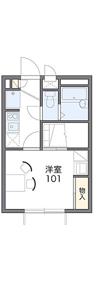 同じ建物の物件間取り写真 - ID:227073676491