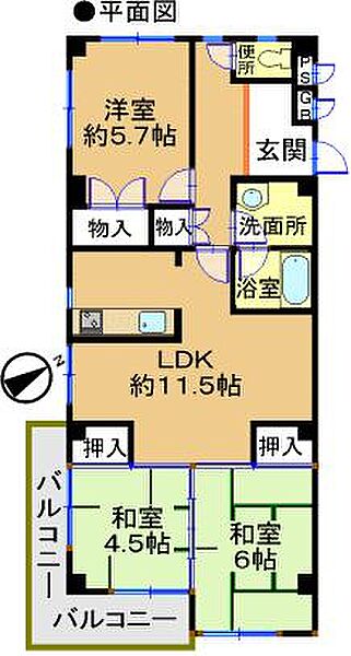 同じ建物の物件間取り写真 - ID:228047406361