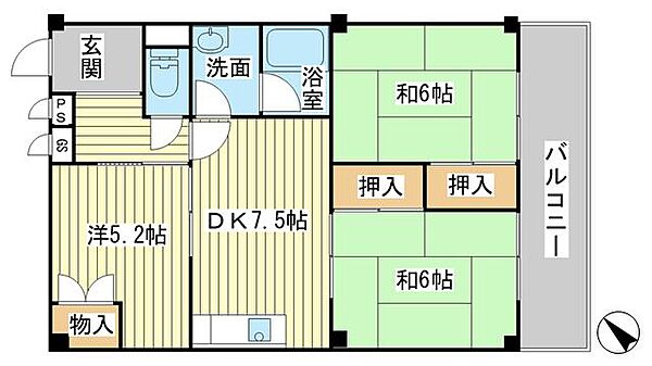 同じ建物の物件間取り写真 - ID:228047406362