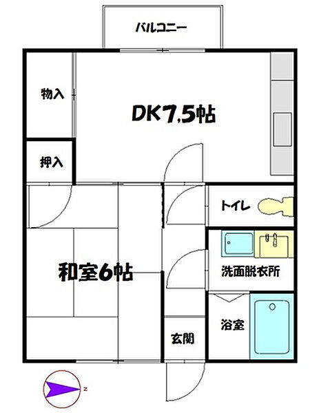 同じ建物の物件間取り写真 - ID:228044418099