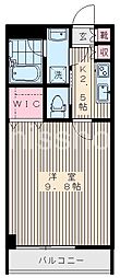 BLANCREVE 1Kの間取図画像