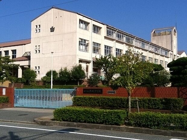 【中学校】神戸市立北神戸中学校まで1200ｍ