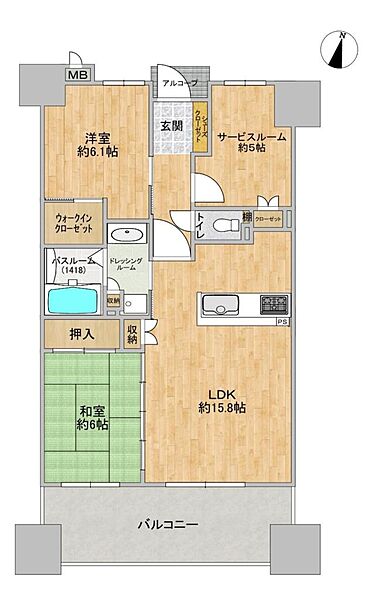 間取り：341000029993