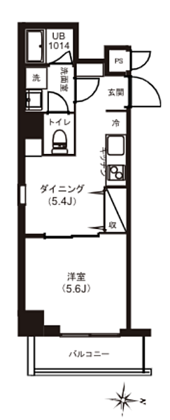 同じ建物の物件間取り写真 - ID:213109144588