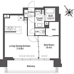 コンフォリア芝浦ＭＯＫＵ 3階
