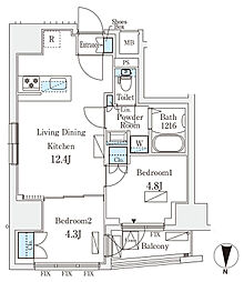 オープンブルーム入谷Ｅａｓｔ 8階