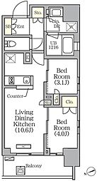 グランエール西日暮里 6階