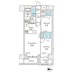 フロンティアレジデンス錦糸公園 4階