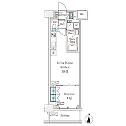 フロンティアレジデンス錦糸公園 6階