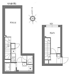 シティウォーク荏原中延 1階/105