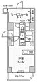 S-RESIDENCE入谷alesia6階19.4万円