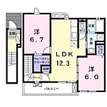 広島市安佐北区亀山２丁目 2階建 築11年のイメージ