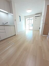 JR可部線 河戸帆待川駅 4.4kmの賃貸アパート 1階1LDKのリビング/ダイニング