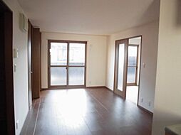 JR山陽本線 向洋駅 徒歩18分の賃貸アパート 1階2LDKのリビング/ダイニング